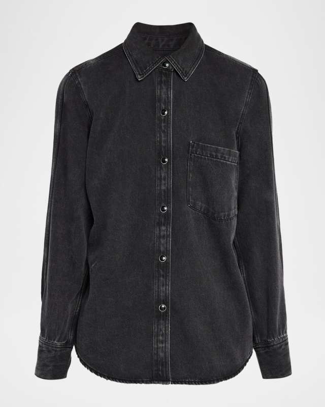 Atticus Long-Sleeve Denim Shirt